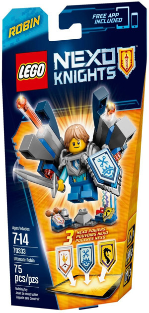 Mô hình LEGO Nexo Knights - Hiệp sỹ Robin 70333 (75 mảnh ghép)