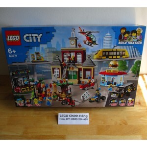 Mô hình LEGO - Quảng trường thành phố 60026 (914 mảnh ghép)