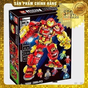 Mô hình Lego Super Heroes – Người khổng lồ Xanh đại chiến Ultron 76066 (80 mảnh ghép)