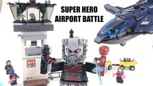 Mô hình Lego Super Heroes – Siêu anh hùng tại sân bay 76051 (807 mảnh ghép)