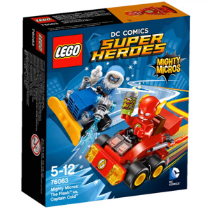 Mô Hình LEGO Super Heroes - Tia Chớp Đại Chiến Đội Trưởng Cold 76063 (88 Mảnh Ghép)