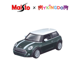 Mô hình xe Mini Cooper tỉ lệ 1/24 Maisto 31219 - màu đen/ đỏ