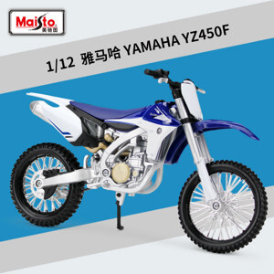 Mô hình mô tô Yamaha YZ450F 2013 1:12 Maisto Blue