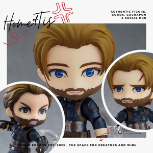 Mô hình Nendoroid 923 - Captain America (Infinity Edition)