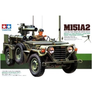 Mô hình quân đội 35125 M151A2 w/Tow Missile Tamiya