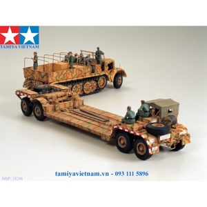 Mô hình quân sự 35246 FAMO and Tank Transporter Tamiya