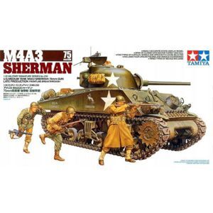 Mô hình quân sự 35250 M4A3 SHERMAN 75MM GUN LATE TAmiya