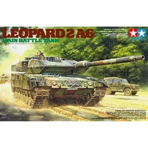 Mô hình quân sự 35271 Leopard 2 A6 Main Bettle Tank Tamiya