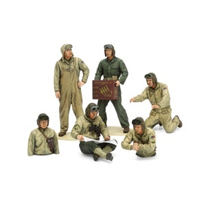 Mô hình quân sự 35347 1/35 US Tank Crew Euro Theater Tamiya