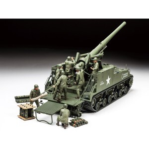 Mô hình quân sự 35351 1/35 155mm SPG M40 Tamiya