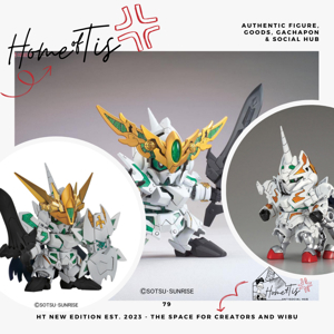 Mô hình SD Legend BB Knight Unicorn Gundam Bandai