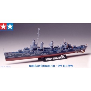Mô hình tàu chiến 78012 U.S NAVY DD445 FLETCHER  Tamiya