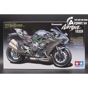 Mô hình xe 14136 1/12 Kawasaki Ninja H2 Carbon Tamiya