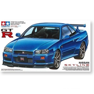 Mô hình xe 24210 Nissan Skyline GT-R V-Spec R34 Tamiya