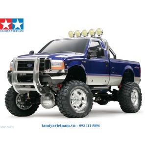 Mô hình xe 58372 Rajikon Ford F-350 High-Lift Tamiya