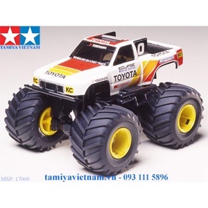 Mô hình xe địa hình Mini 4WD TOYOTA HI-LUX MONSTER RACER 17009