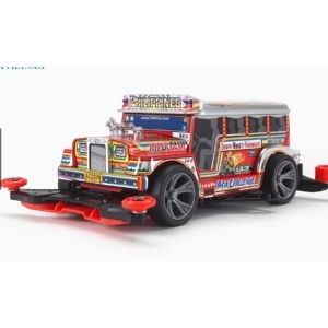 Mô hình xe đua Mini 4WD 1/32 Mini 4WD Dyipne Jeepney 18717