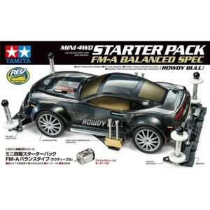 Mô hình xe đua Mini 4WD 18710 MINI 4WD STARTER PACK FM-A BALANCED SPEC 18710