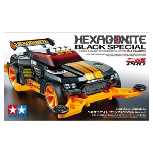 Mô hình xe đua Mini 4WD HEXAGONITE BLACK SPECIAL 95565