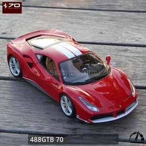 Mô hình xe Ferrari 488 GTB 1:18 Bburago