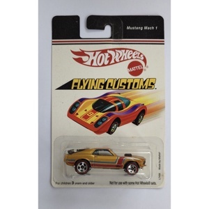 Mô hình xe Hot Wheels Captain America '70 Ford Mustang Mach 1