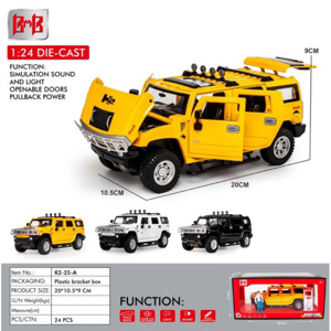 Mô hình xe Hummer H2 1:24