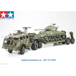 Mô hình xe kéo 35230 Tank Transporter Dragon Wagon Tamiya