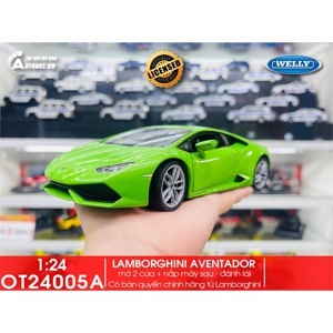 Mô hình xe Lamborghini Huracan LP610-4 1:24 Welly