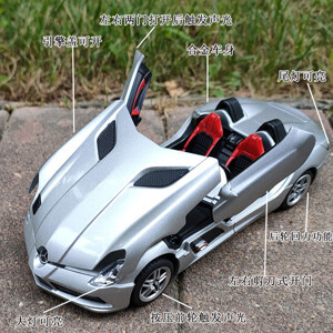 Mô hình xe Mercedes-Benz SLR Stirling Moss 1:32