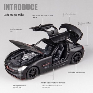 Mô hình xe Mercedes Benz SLS AMG Roadter 1:32