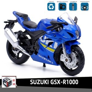 Mô hình xe mô tô Suzuki GSX-R1000 1:18