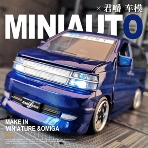 Mô hình xe Nissan Elgrand Fabulous 1:32 Jackiekim