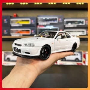 Mô hình xe Nissan Skyline GT-R R34 1:24