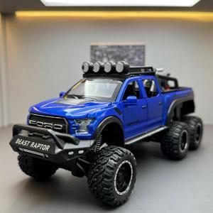 Mô hình xe ô tô Ford F150 Raptor 6x6 1:28