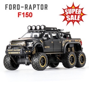 Mô hình xe ô tô Ford F150 Raptor 6x6 1:28