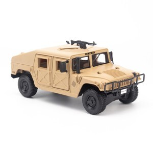 Mô hình xe quân sự Hummer Humvee Military Desert Sand 1:27 Maisto