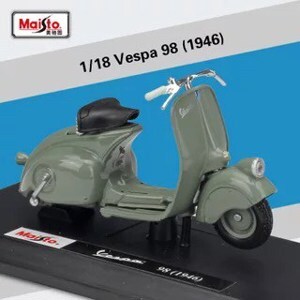 Mô hình xe Vespa 98 1946 1:18 Maisto