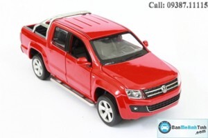 Mô hình xe Volkswagen Amarok Red 1:32