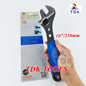 Mỏ lết 10" kèm 3 vòng miệng C-Mart F0002-10