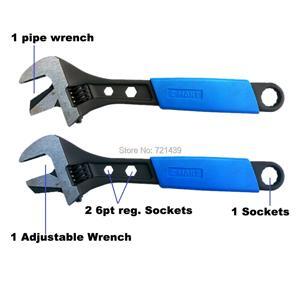 Mỏ lết 12" kèm 3 vòng miệng C-Mart F0002-12
