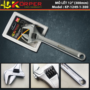 Mỏ lết 12" Korper KP-1249-1-300