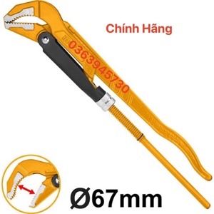 Mỏ lết 45 độ theo CN nặng của Thụy Điển 50mm INGCO HPW04023