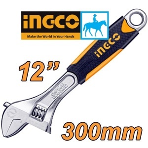 Mỏ lết cán bọc nhựa Ingco HADW131128 12"/300mm