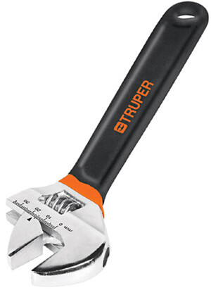 Mỏ lết cán đen 8in/200mm Truper 15510 PET-8X