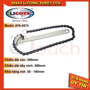 Mỏ lết (cảo) dây xích 9" (23mm) Licota ATA-0274