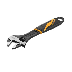 Mỏ lết công nghiệp cán nhựa đen 8 inch/200mm Tolsen 15309