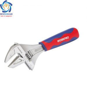 Mỏ lết điều chỉnh cán nhựa 10 inches/250mm Workpro W072010