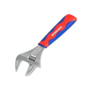 Mỏ lết điều chỉnh cán nhựa 8 inches/200mm Workpro W072016