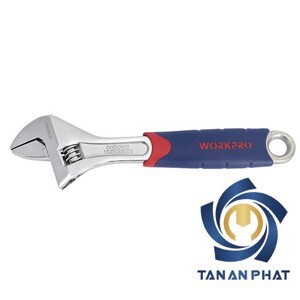 Mỏ lết điều chỉnh cán nhựa 8 inches/200mm Workpro W072009