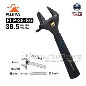 Mỏ lết điều chỉnh Fujiya FLP-38-BG